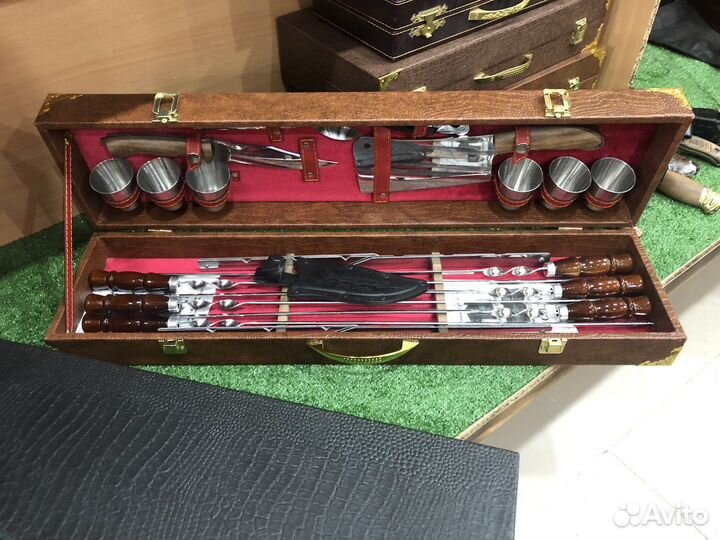 Шашлычный набор в кейсе № 10 