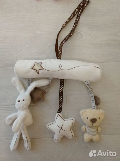 Игрушки развивающие мягкие подвесные