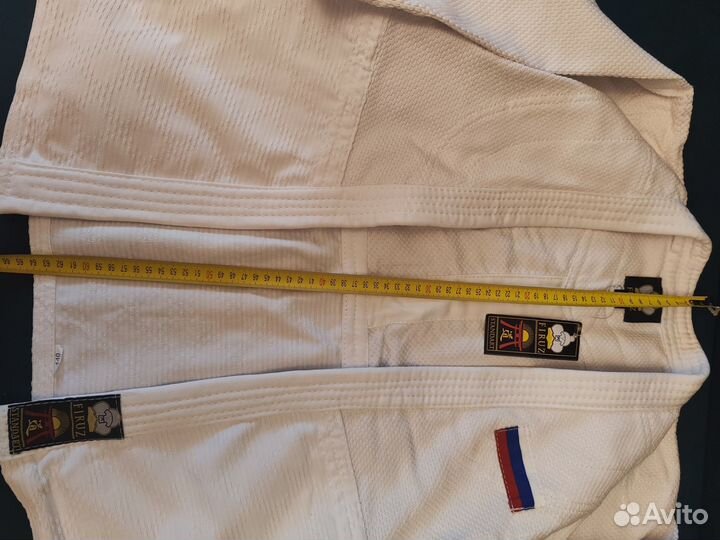 Кимоно для дзюдо Firuz Standart (Белый,140 см)