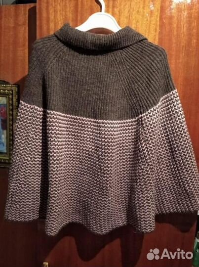 Накидка-пончо лет на 9-10