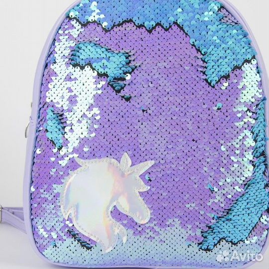 Рюкзак детский с пайетками «Единорог»