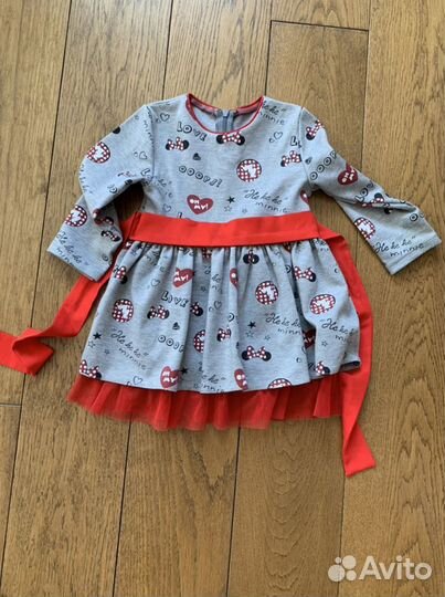 Платье minnie mouse 92