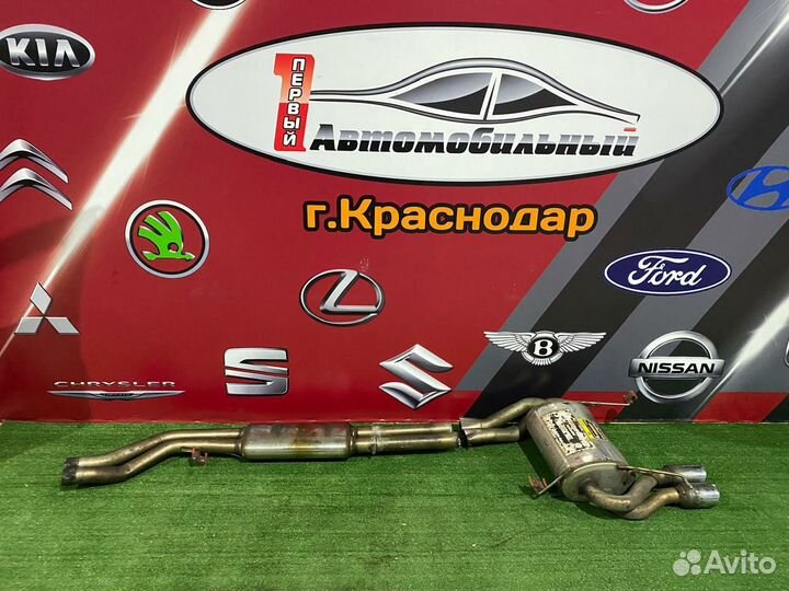 Выхлоп на BMW E90 2.5 3.0 Supersprint