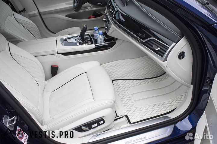 Комбо коврики премиум класса для BMW 7 серии (G12)