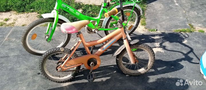 Детский велосипед маленький