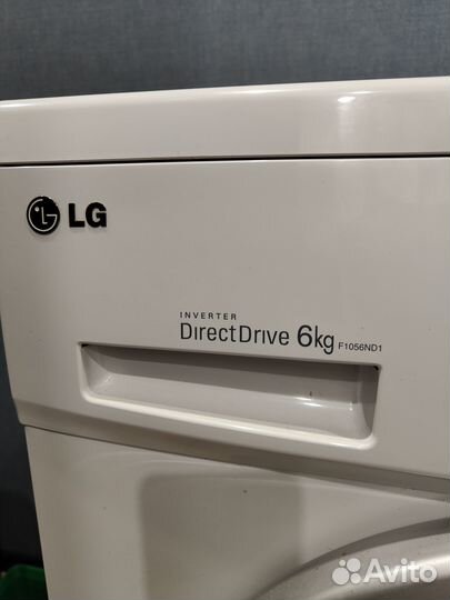 Стиральная машина бу LG F1056ND1 6 кг