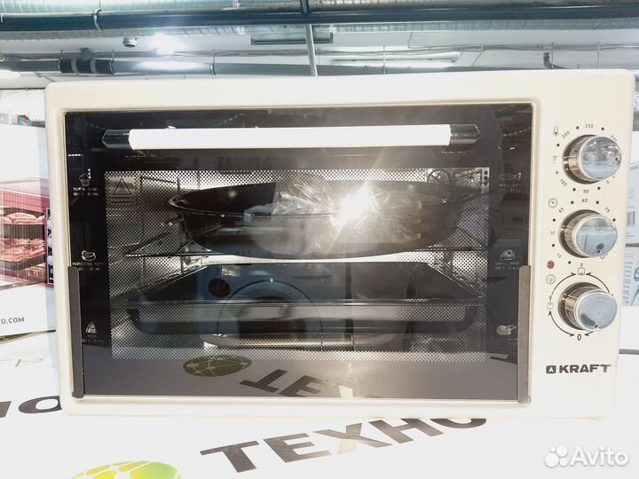 Новая мини печь Kraft серая