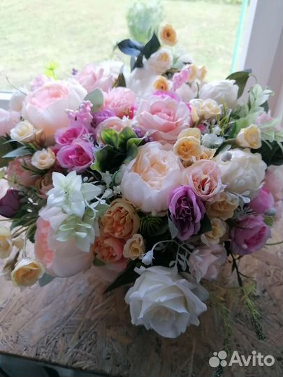 Свадебный букет украшения