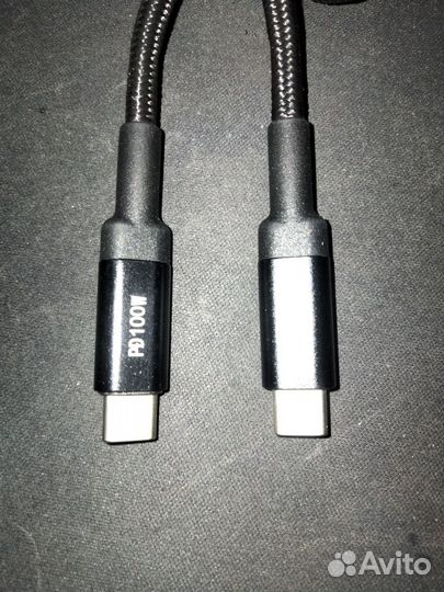 Кабель USB-C (type c type c) 1 m 100w 5A