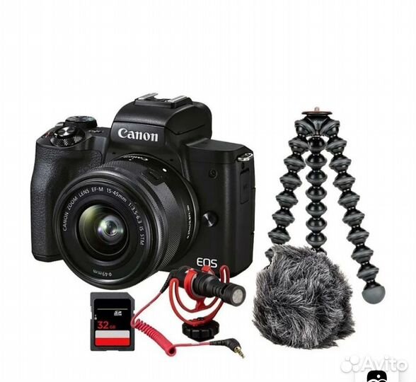 Камера Canon EOS M50 Mark II