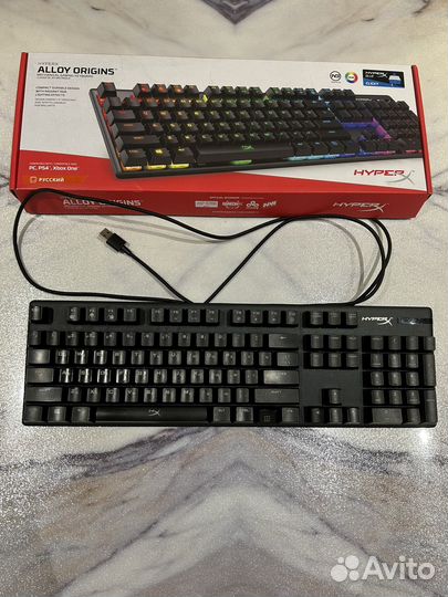Клавиатура Hyper X Alloy Origins