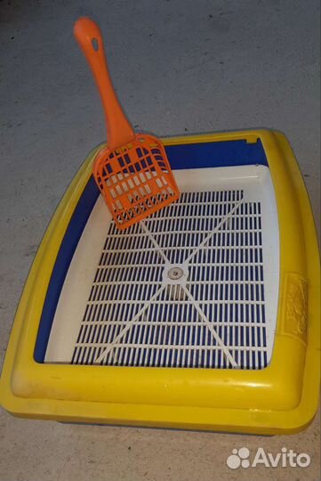 Лоток с совком для кошек