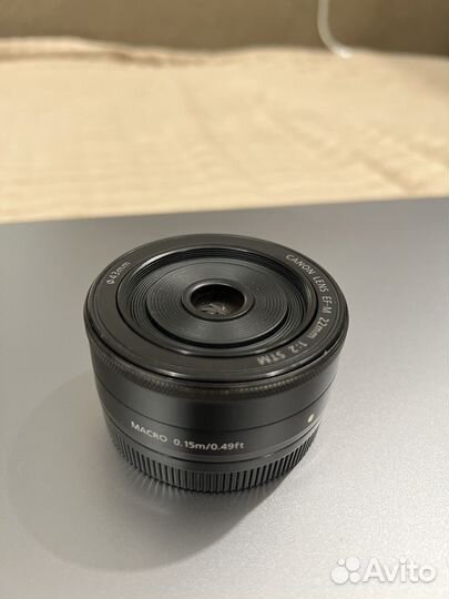 Объектив canon ef m 22 mm