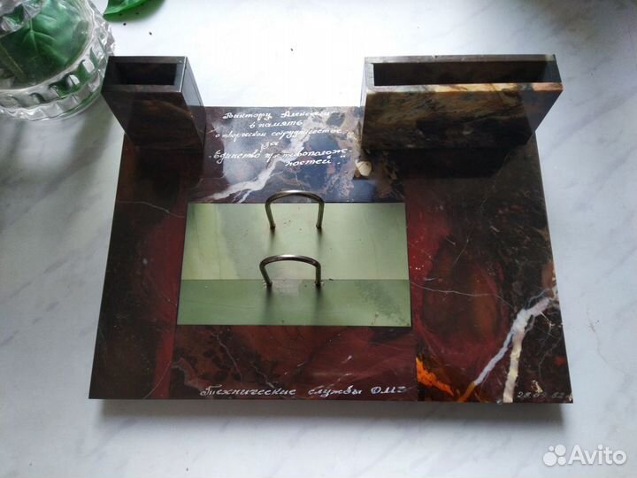 Подставка Уральская яшма 7кг