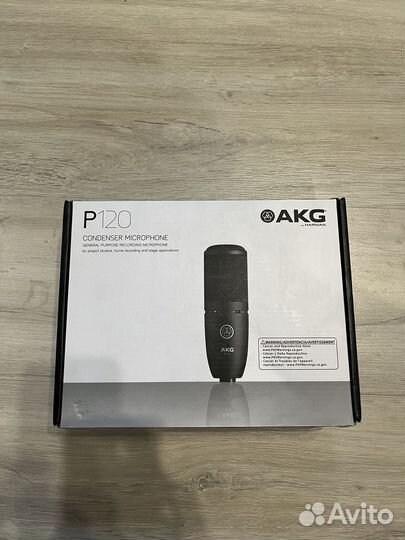 Микрофон akg p120