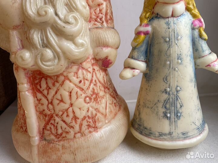 Дед мороз СССР и снегурочка