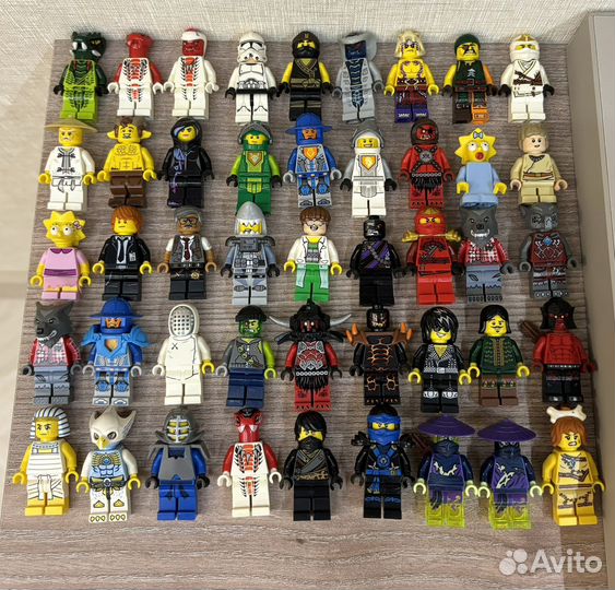 Лего фигурки разных серий