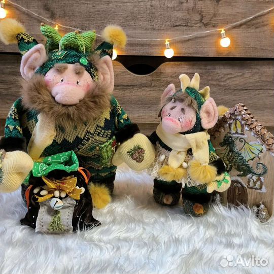 Мягкие игрушки ручной работы