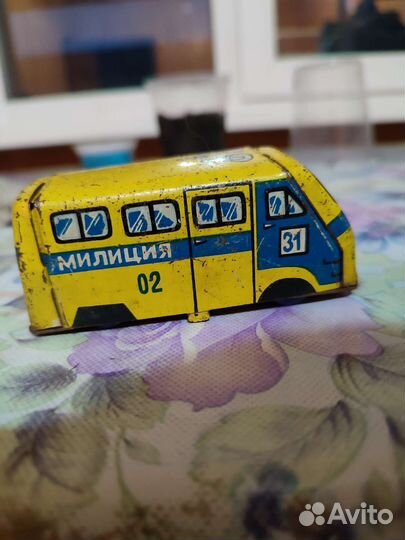 Машинка СССР полиция и скорая помощь