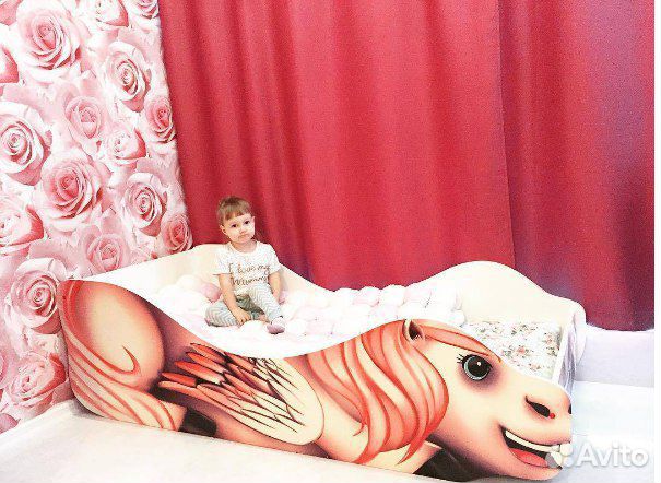 Детская кровать-машина