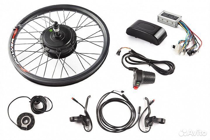 Электроколесо для велосипеда 36V 350W LED 20