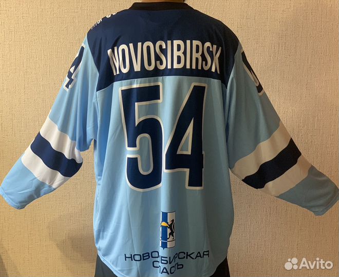 Хоккейный свитер джерси хк Сибирь