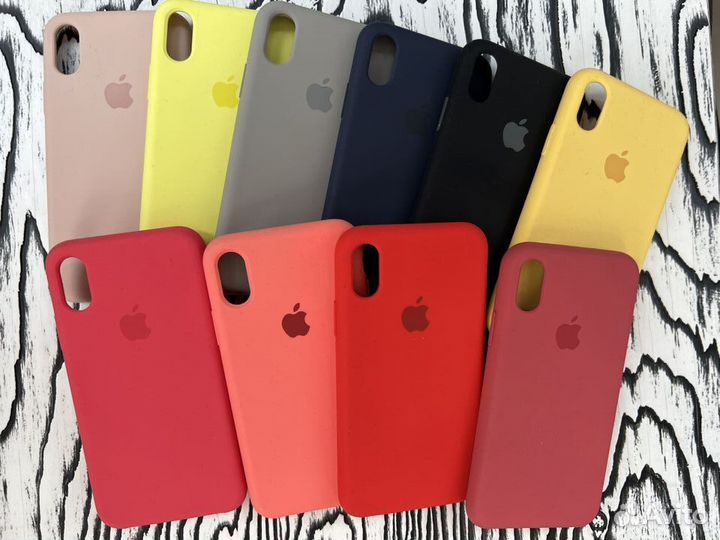 Чехол Silicone case iPhone X/XS