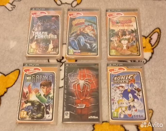 Игры на PSP Лицензия + Мануалы