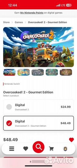 Overcooked 2, Syberia trilogy игры Nintendo Switch