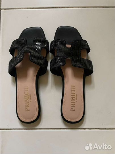 Шлепки под Hermes