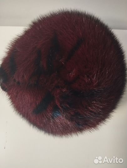 Шапка норковая женская