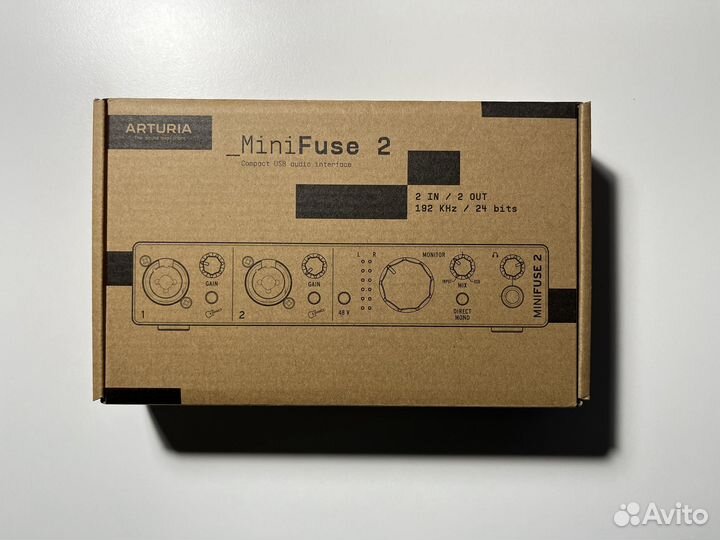 Звуковая карта Arturia Minifuse 2 White новая