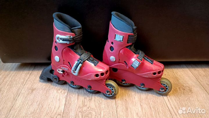 Коньки ледовые и роликовые (раздвижные)