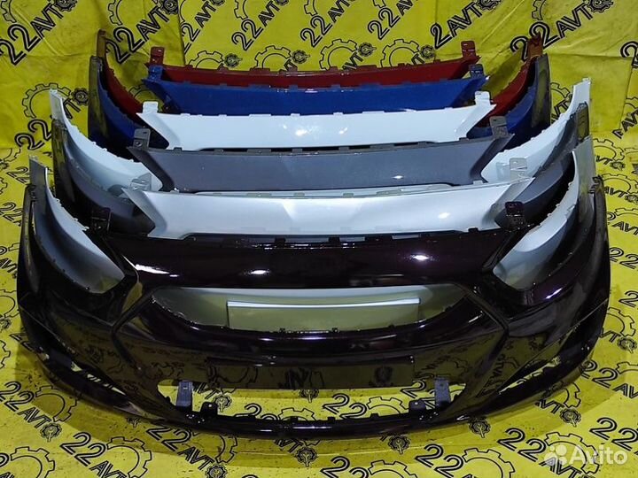 Бампер передний Hyundai Solaris RB G4FA 2010-2014