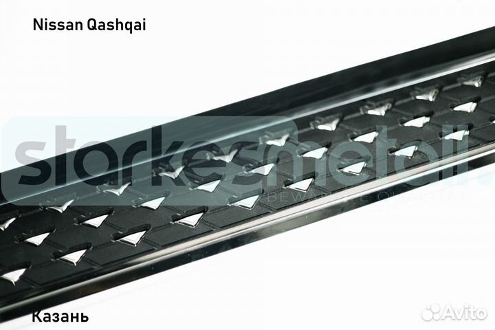 Пороги подножки Nissan Qashqai Classik