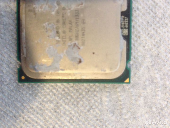 Процессор intel core 2 duo e6400(3000Mg)