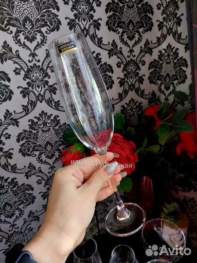 Бокал для вина красное белое шампанское пиво royal