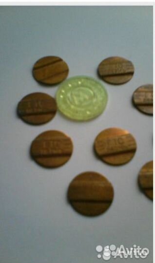 Жетоны, карточки для таксофона