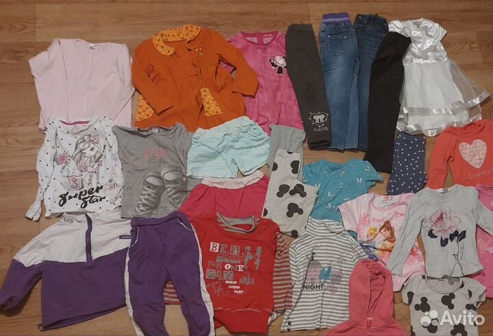 Вещи пакетом на девочку