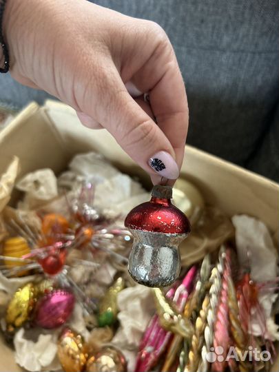 Елочные игрушки СССР