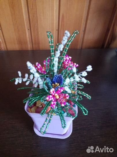 Цветы из Бисера