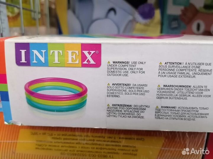 Новый Надувной бассейн Intex