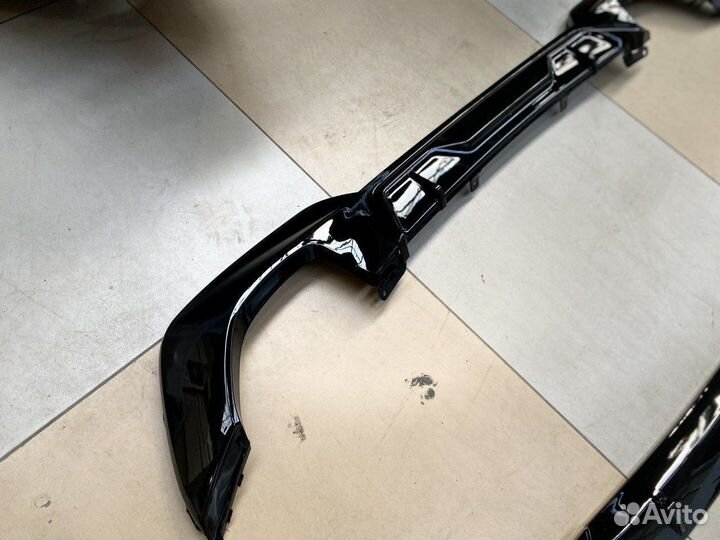 М сплиттер, диффузор 340 стиль BMW G20