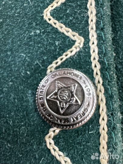 Американский винтажный замшевый жилет жен 50-52