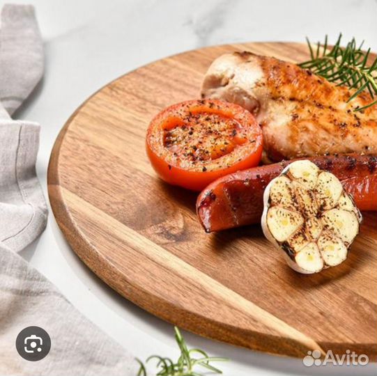 Доска разделочная круглая