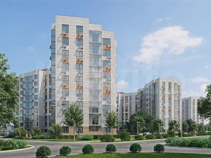 2-к. квартира, 59,9 м², 1/9 эт.