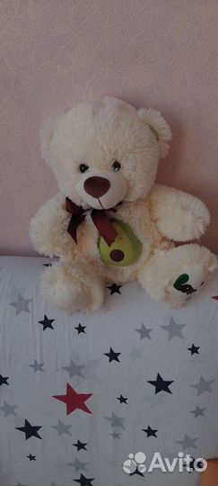 Плюшевый медведь мягкий