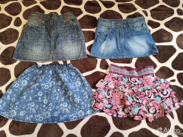 Одежда на девочку 4;5;6 лет пакетом