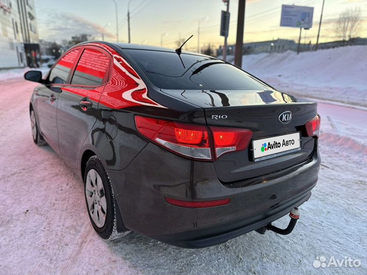 Kia Rio 1.6 AT, 2015, 159 000 км