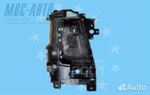 Кожух фары внутренний FM правый